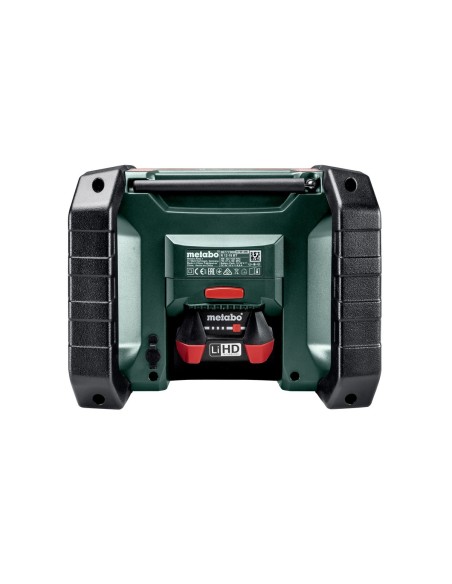 RADIO OBRAS A BATERÍA 12-18V, METABO 600777850 R 12-18 BT