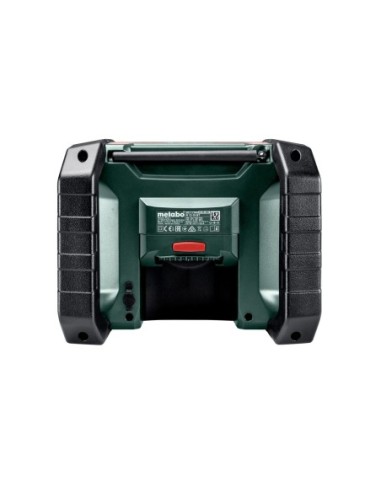 RADIO OBRAS A BATERÍA 12-18V, METABO 600777850 R 12-18 BT