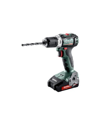 TALADRO ATORNILLADOR + 2 BATERIAS 18V + CARGADOR + MALETIN METABO 602326500 BS 18 L BL
