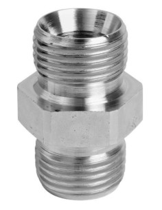ADAPTADOR HIDRÁULICO, 1/2 BSP (M) - 1/2 BSP (M)