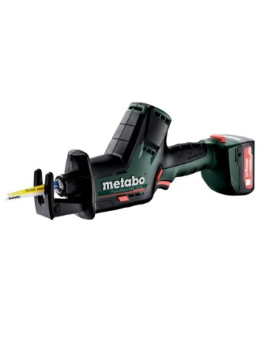 SIERRA DE SABLE A BATERÍA 12V + 2 BATERÍAS + CARGADOR + MALETÍN, METABO 602322500 PowerMaxx SSE 12 BL