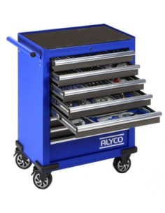 Alyco 129714 carro metálico 8 cajones