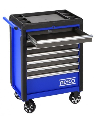 ALYCO 129725 CARRO METÁLICO DE 7 CAJONES