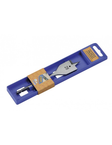 ALYCO 135011 Broca plana 3 puntas para madera