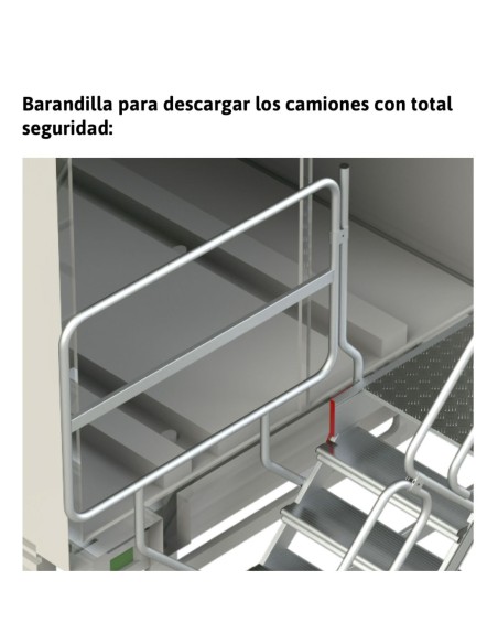 SY-CA | Escalera para tráiler o camiones frigoríficos