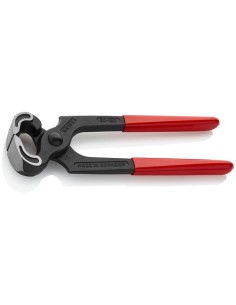Tenaza para carpintero recubiertos de plástico negro atramentado 180 mm KNIPEX 50 01 180