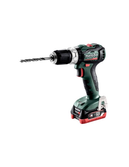 TALADRO ATORNILLADO DE PERCUSIÓN A BATERÍA 12V + 2 BATERÍAS + CARGADOR + MALETÍN, METABO 601077800 PowerMaxx SB 12 BL