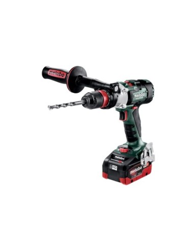 Taladro atornillador de percusión + 2 baterías de 18V de litio + Cargador ASC145 + maletín METABO 602357660 SB 18 LTX-3 BL Q I