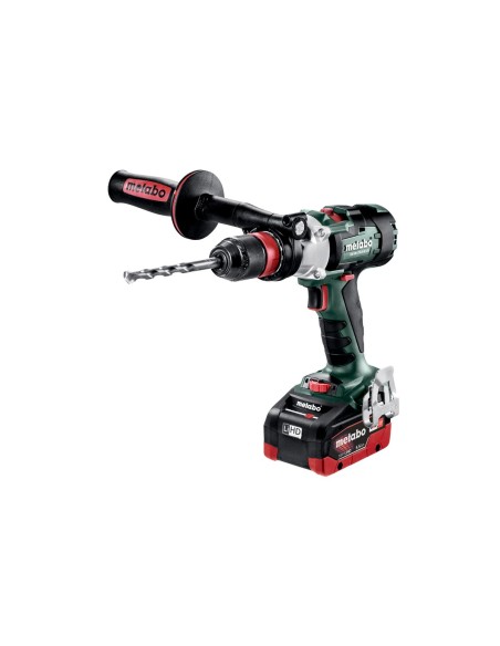 Taladro atornillador de percusión + 2 baterías de 18V de litio + Cargador ASC145 + maletín METABO 602357660 SB 18 LTX-3 BL Q I