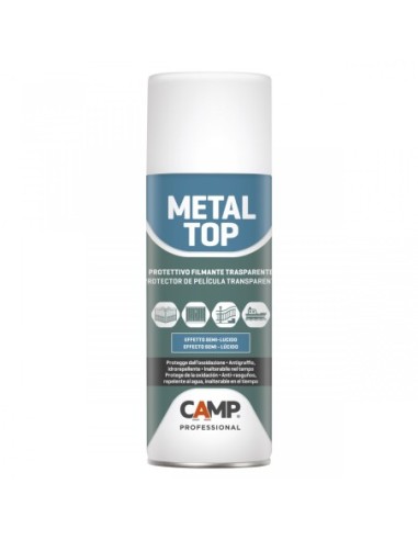 Protector transparente para metales a base de resinas METAL TOP