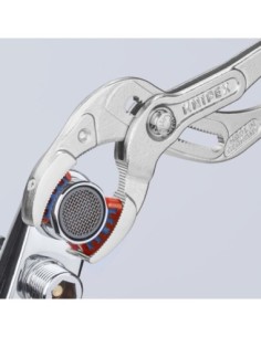 Tenaza para tuberías y racores recubiertos de plástico antideslizante cromado 250 mm KNIPEX 81 13 250 2