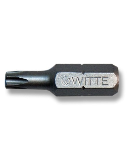 Punta Torx STAINLESS INOX guía 1/4 corta