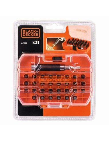 A7228-XJ - Juego de 31 Piezas para Atornillar con Adaptador magnético