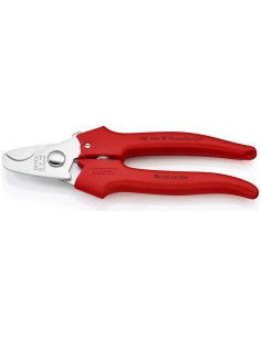 Tijeras cortacables mangos con revestimiento de plástico con revestimiento de plástico 165 mm (cartulina autoservicio/blíster) 2