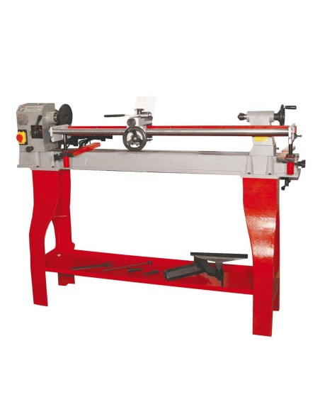Torno para madera con copiador | VD1100N_400V Holzmann