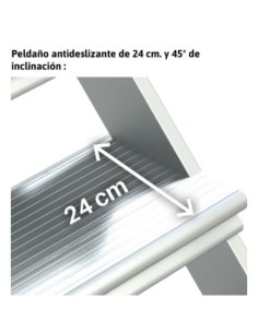 SG45 | Escalera para entreplantas y altillos| Inclinación 45 2