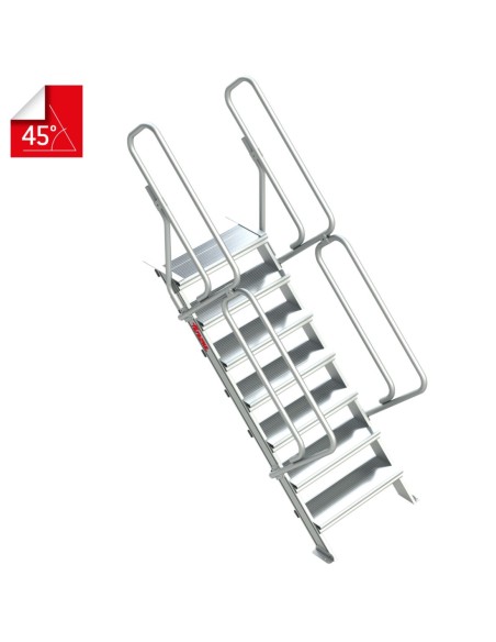 SG45 | Escalera para entreplantas y altillos| Inclinación 45