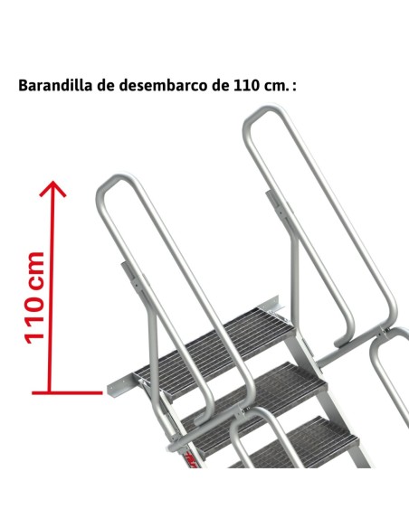 SG-T | Escalera para entreplantas y altillos | Tramex | Inclinación 45