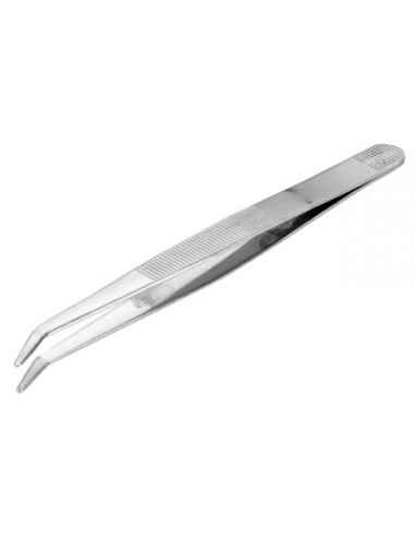 Alyco 113144 pinza de precisión puntas curvas