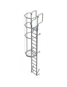 SVS2 | Escalera vertical de seguridad con jaula de protección