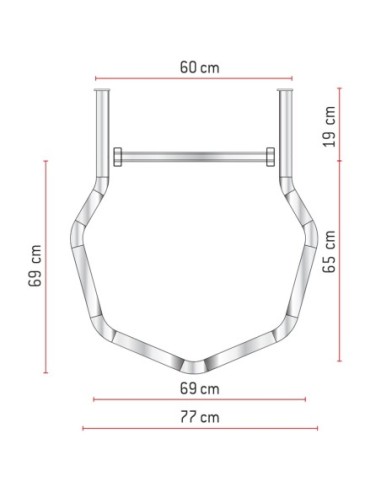 SVS2 | Escalera vertical de seguridad con jaula de protección
