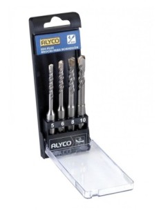 ALYCO 122170 Juego 4 brocas para hormigón