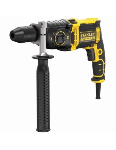Taladro Percutor 1.100W, portabrocas metálico 13mm automático, 2 velocidades 0 - 1.100/3.200 rpm, 54.400 ipm