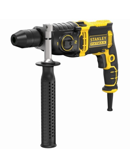 Taladro Percutor 1.100W, portabrocas metálico 13mm automático, 2 velocidades 0 - 1.100/3.200 rpm, 54.400 ipm