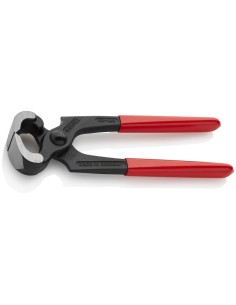 Tenaza para carpintero recubiertos de plástico negro atramentado 160 mm KNIPEX 50 01 160