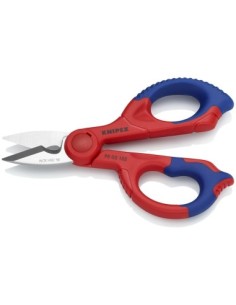 Tijeras para electricistas con fundas multicomponentes, reforzadas con fibras de vidrio 155 mm (cartulina autoservicio/blíster) 2