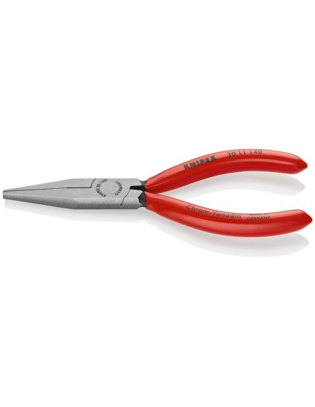 Alicate de boca larga recubiertos de plástico negro atramentado 140 mm KNIPEX 30 11 140