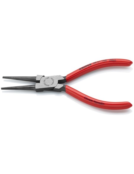 Alicate de boca larga recubiertos de plástico negro atramentado 160 mm (cartulina autoservicio/blíster) KNIPEX 30 31 160 SB