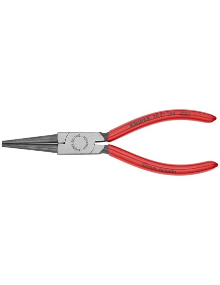 Alicate de boca larga recubiertos de plástico negro atramentado 160 mm KNIPEX 30 31 160