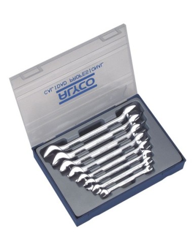 ALYCO 191096 Juego de 8 llaves fijas