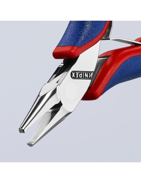 Alicate de corte frontal para electrónica con fundas multicomponentes 115 mm KNIPEX 64 22 115