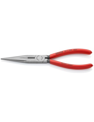 Alicate de montaje (alicate de boca cigüeña) recubiertos de plástico negro atramentado 200 mm KNIPEX 26 11 200