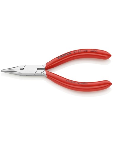 Alicate de presión para mecánica de precisión recubiertos de plástico cromado 125 mm KNIPEX 37 33 125