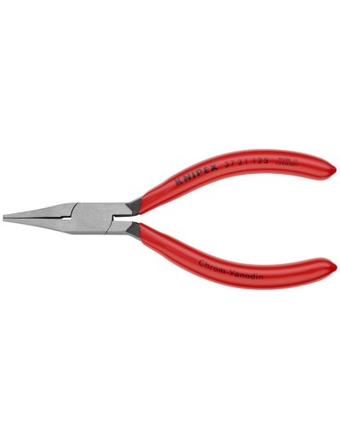 Alicate de presión para mecánica de precisión recubiertos de plástico negro atramentado 125 mm KNIPEX 37 21 125