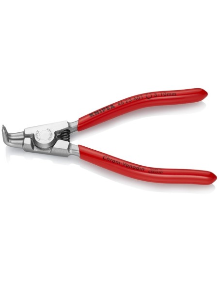 Alicate para arandelas para arandelas exteriores de ejes recubiertos de plástico cromado 125 mm KNIPEX 46 23 A01