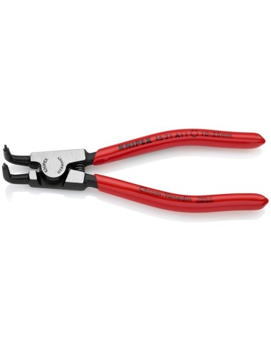 Alicate para arandelas para arandelas exteriores de ejes recubiertos de plástico negro atramentado 125 mm (cartulina autoservic