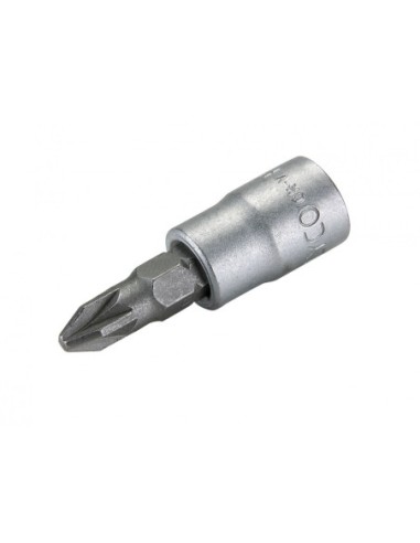 ALYCO 192031 Llaves de vaso con punta pozidrive de 1/4