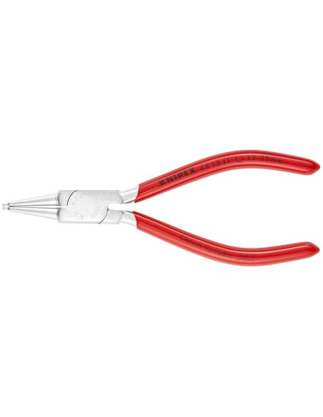 Alicate para arandelas para arandelas interiores en taladros recubiertos de plástico cromado 140 mm KNIPEX 44 13 J1