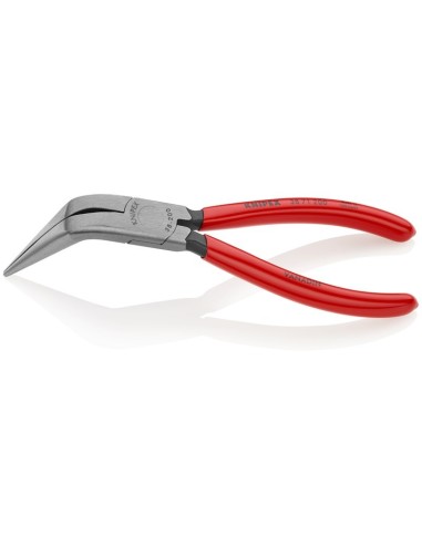 Alicate para mecánicos recubiertos de plástico negro atramentado 200 mm KNIPEX 38 71 200
