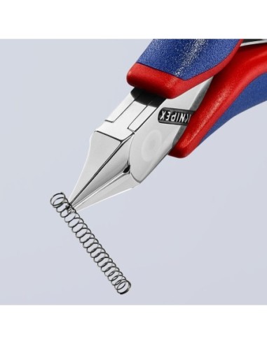 Alicates de corte diagonal para electrónica con fundas multicomponentes 115 mm KNIPEX 77 52 115