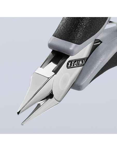 Alicates de corte diagonal para electrónica ESD con fundas multicomponentes 115 mm KNIPEX 77 52 115 ESD