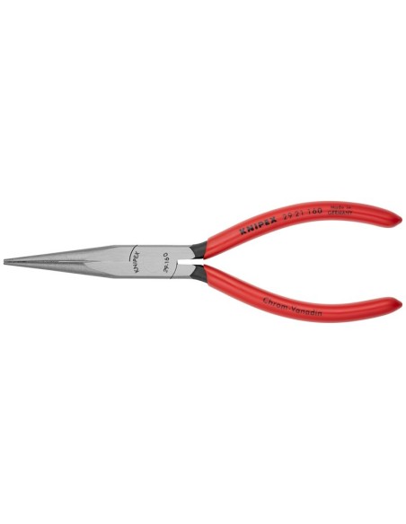 Alicates para telefonía recubiertos de plástico negro atramentado 160 mm KNIPEX 29 21 160