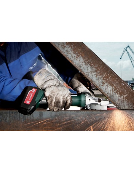 Amoladora eléctrica 1800W de 125mm METABO 601306840 WF 18 LTX 125 Quick