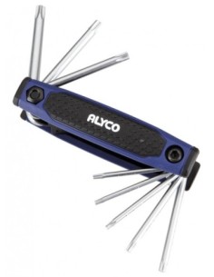 ALYCO 193283 Juego de llaves torx inviolable