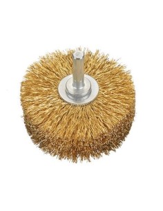Cepillos circulares alambre ondulado - Vástago 8mm (Extra espesor) 2
