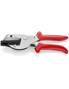Cortador para cable de cinta con fundas de plástico cromado 215 mm KNIPEX 94 15 215 EAN